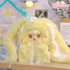 YOOKI Bunny’s Floral Fragments 400% Series Plush Blind Box