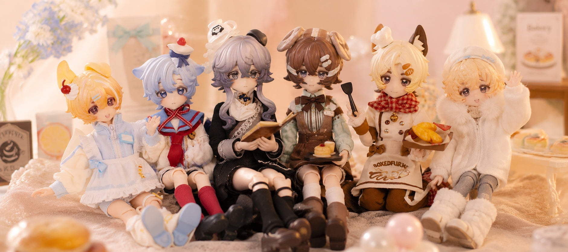 Boxed Furry Series 1/8 Action Figure BJD Blind Box