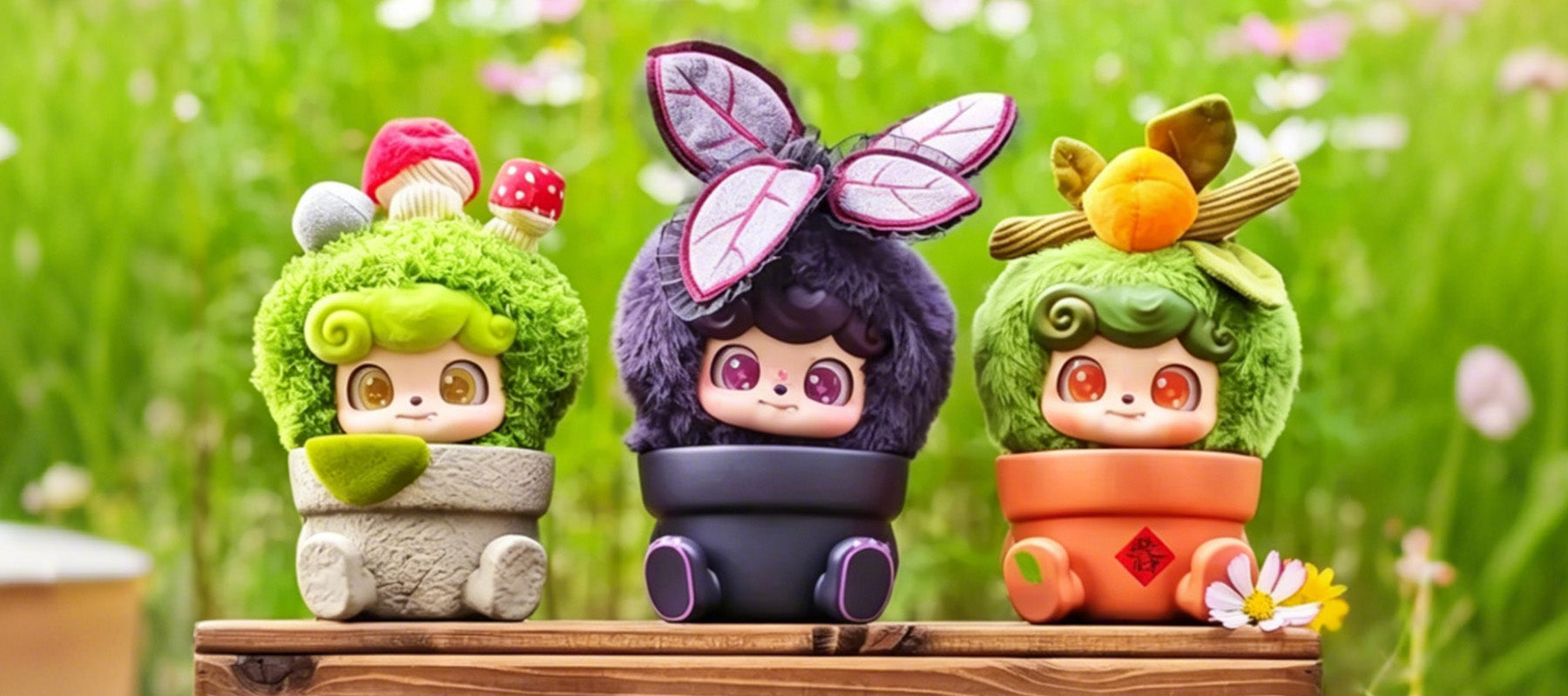 Q.Kid Happy Garden Series Plush Blind Box
