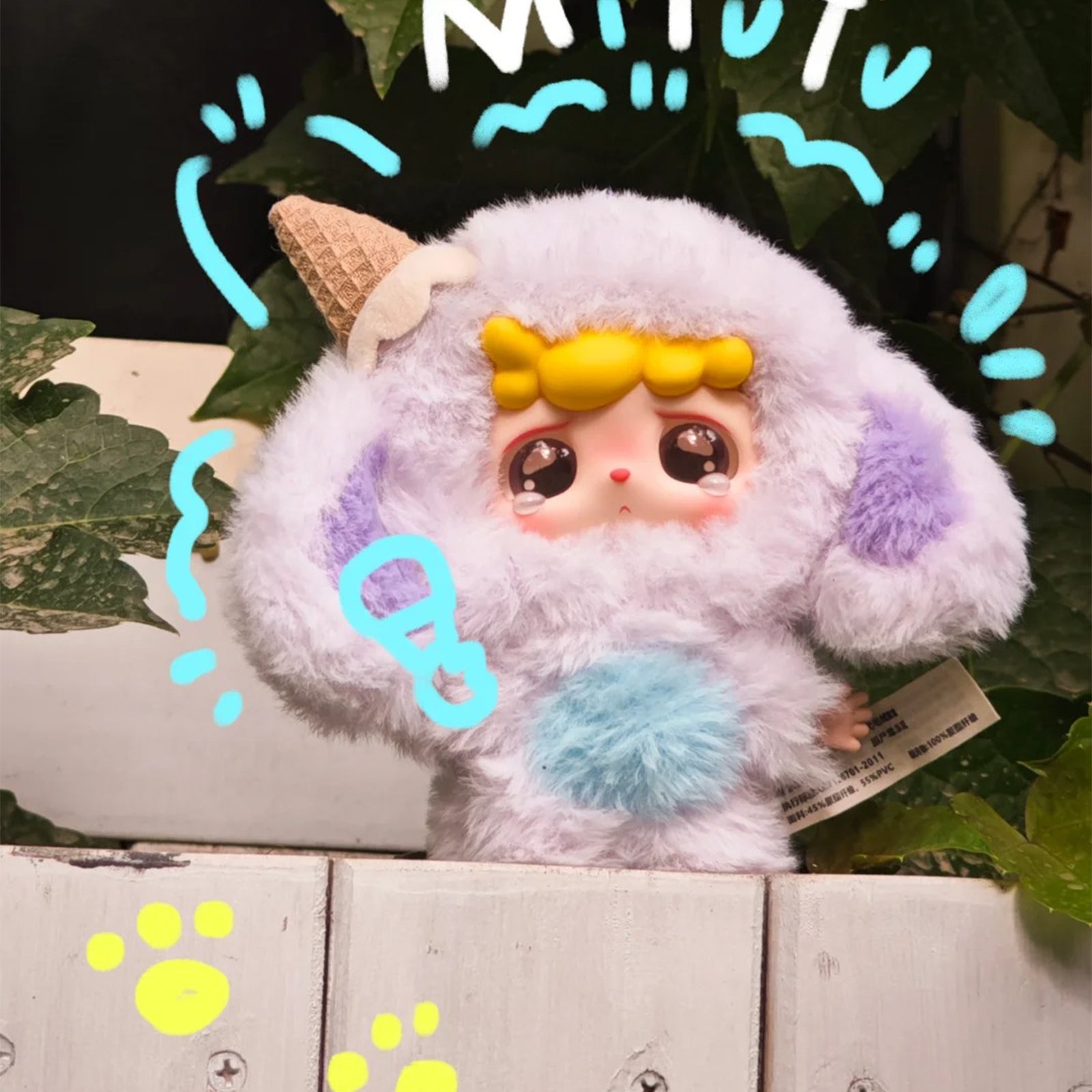 Baby Three Mitutu and Hulala Series Plush Blind Box