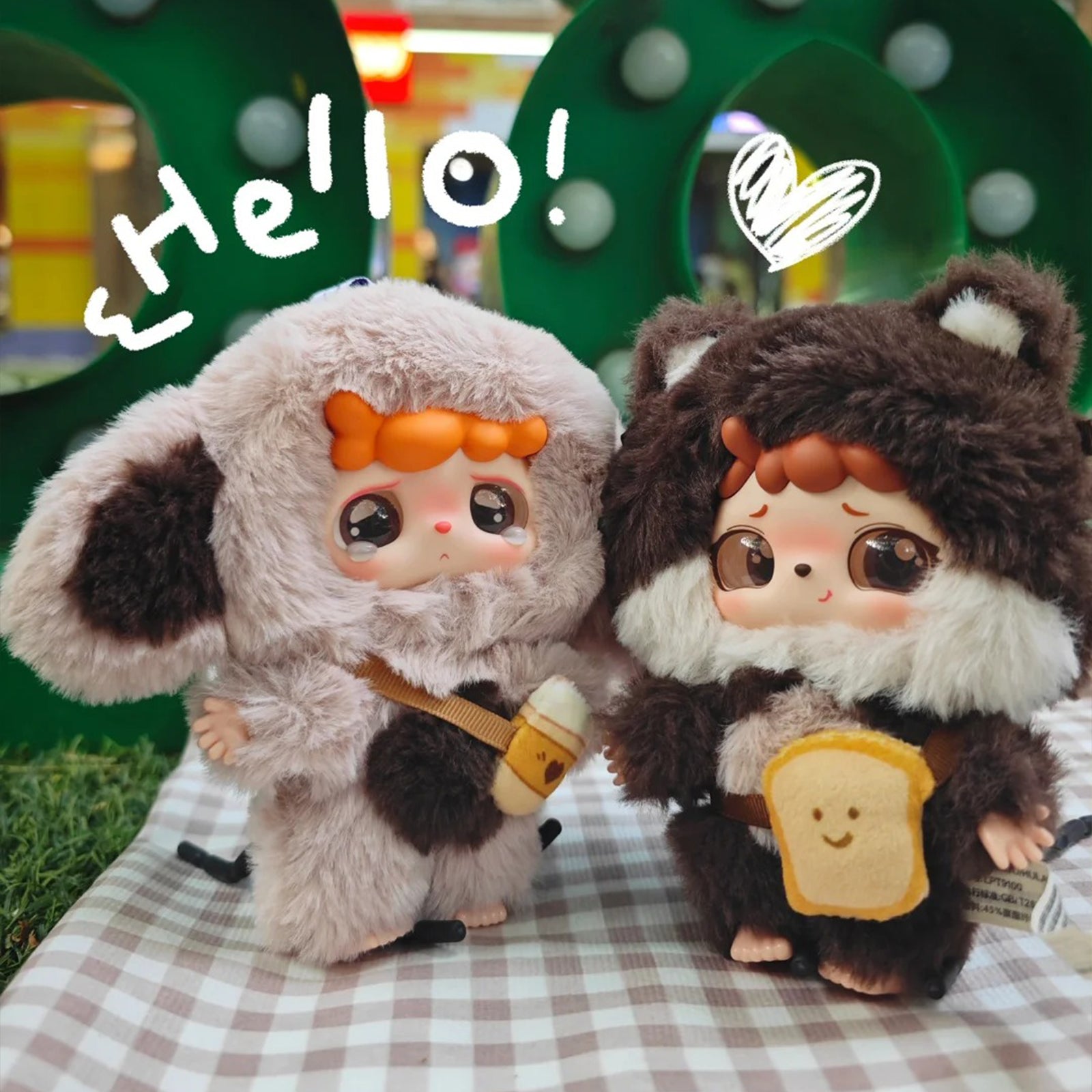 Baby Three Mitutu and Hulala Series Plush Blind Box