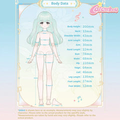 Bonnie Fluffy Symphony Series Special 1/6 Action Figure BJD Blind Box