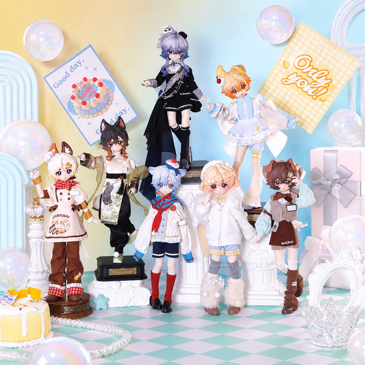 Boxed Furry Series 1/8 Action Figure BJD Blind Box