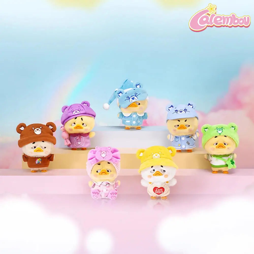 Carebears x UpsetDuck Be Rainbow Duck Series Plush Blind Box Random one