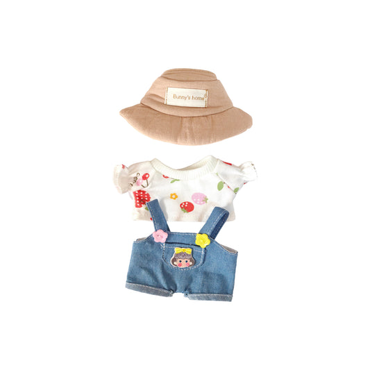 Labubu Cherry T-shirt Set Clothing Set