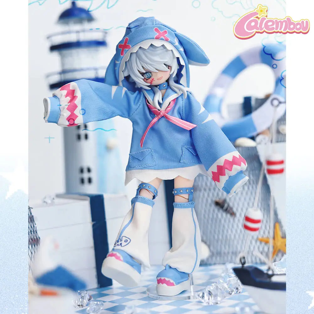 Code X Elite Agent Series Sailor Shark 1/8 Action Figure BJD Doll