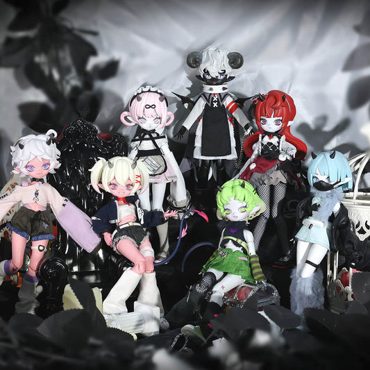 Cooze Devil Horns Series 1/8 BJD Doll Blind Box