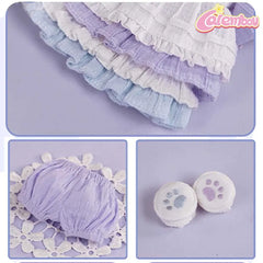 Cute Hydrangea Clothing Set