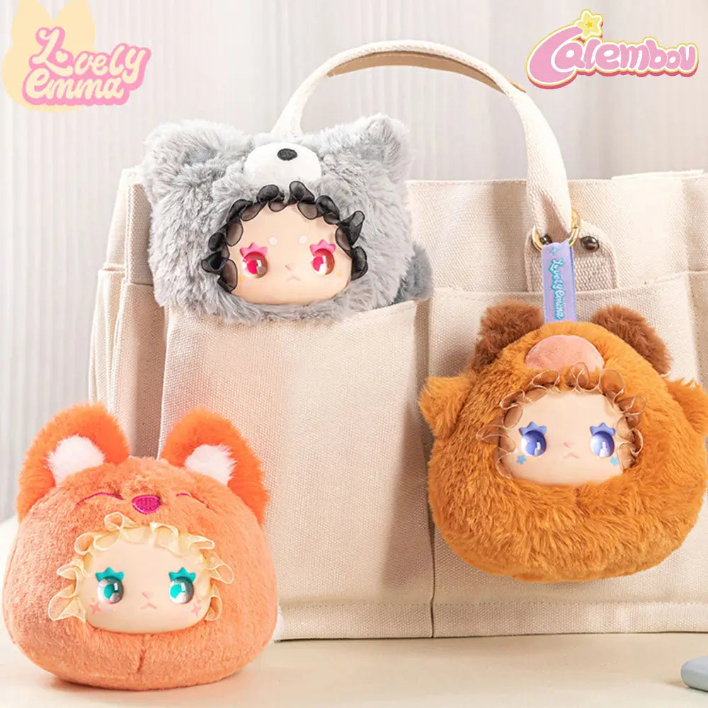 Emma RUA RUA ZOO Vinyl Face Plush Pendant Blind Box