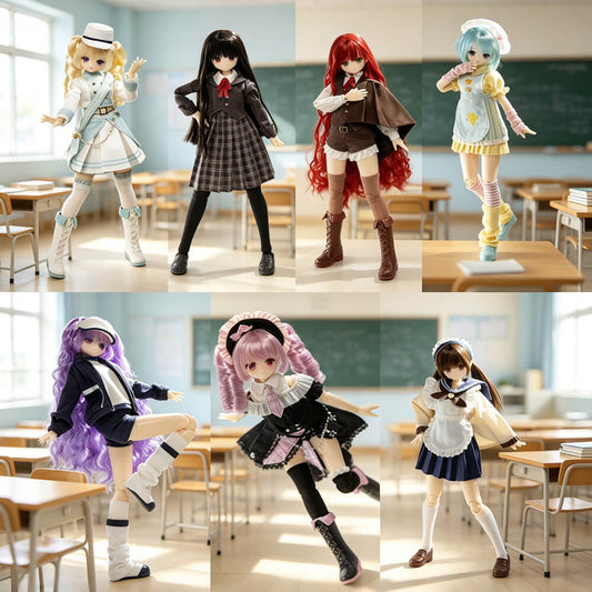 Gather! Girls' After-School Club Series Special 1/6 Action Figure BJD Blind Box