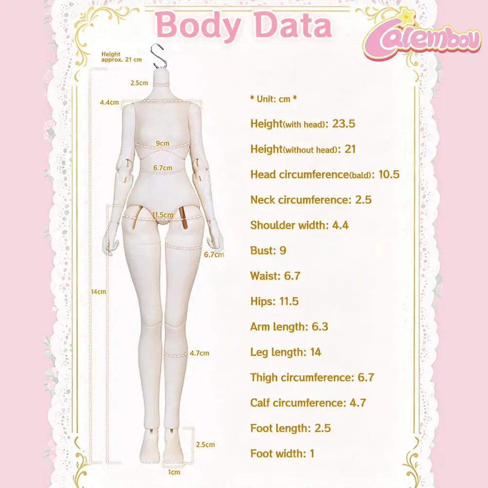 Good Night Ojosama Series Special 1/6 Action Figure BJD Blind Box