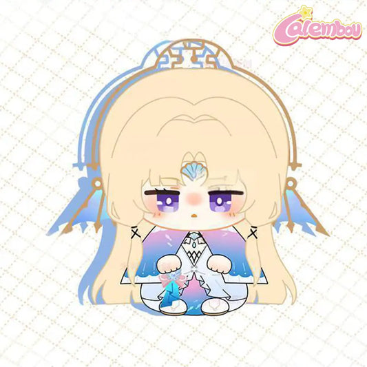 Pearl Plush Keychain