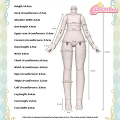 KIKURA "Echoes of Eon" Healing Series 1/12 Action Figure BJD Doll