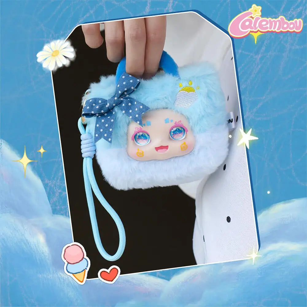 DreamingDoll Little Elva Yui ウィッグ3点・ポーチ付 Kimmon Walk With You Series Plush Mini Handbag Blind Box – Calembou