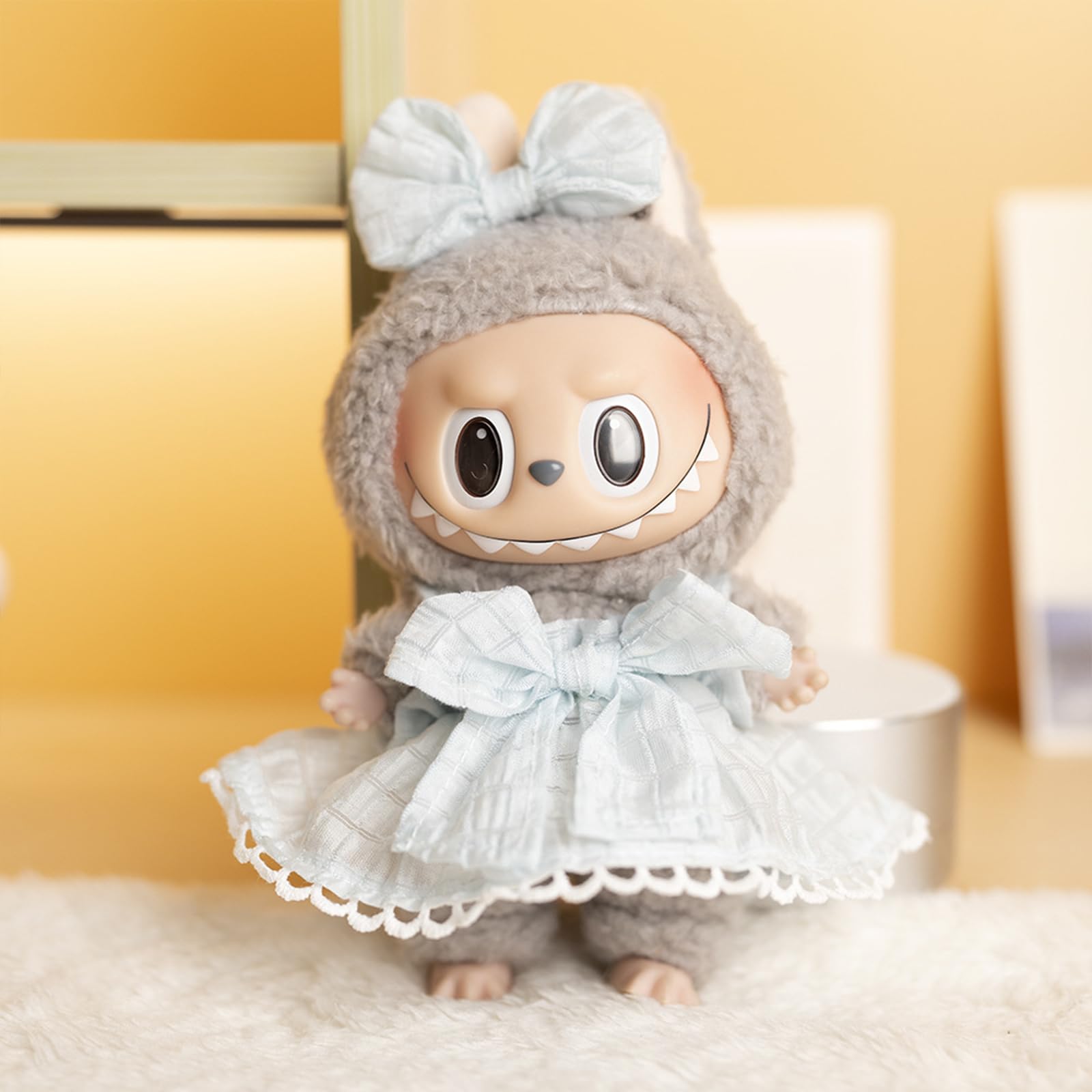 Labubu Bow Dress Clothing Set