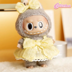 Labubu Bow Dress Clothing Set