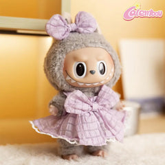 Labubu Bow Dress Clothing Set