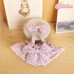 Labubu Bow Dress Clothing Set