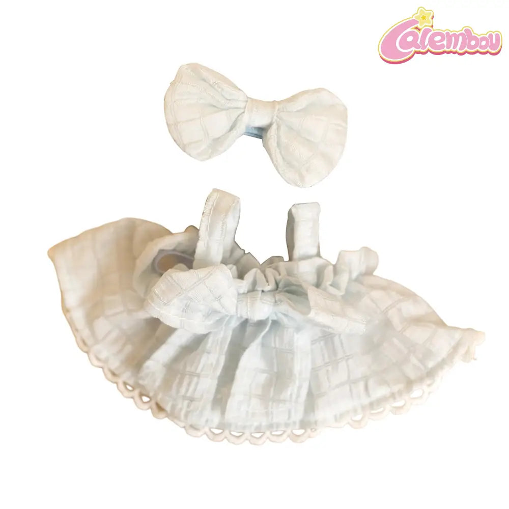 Labubu Bow Dress Clothing Set