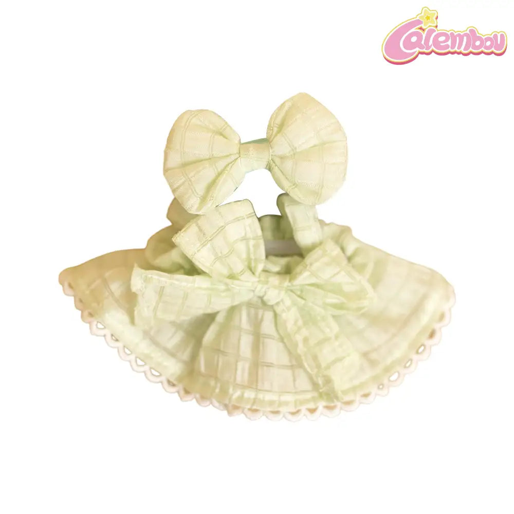 Labubu Bow Dress Clothing Set