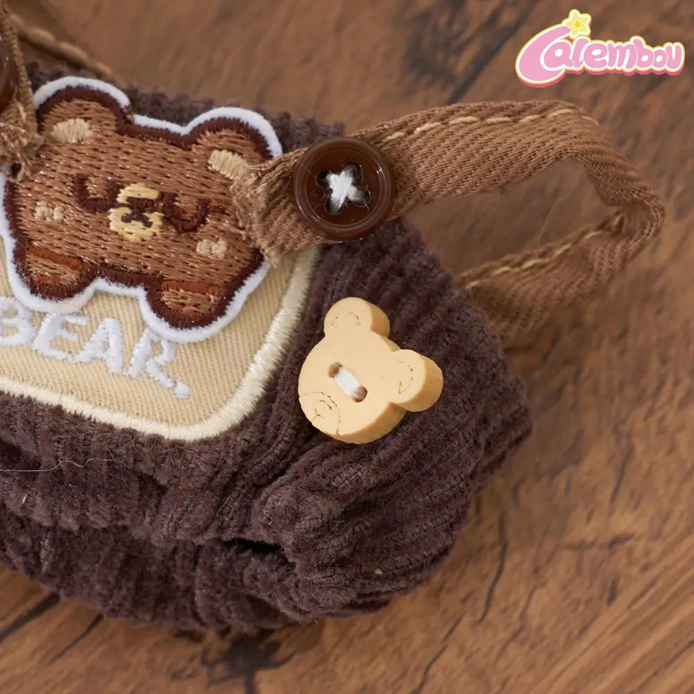 Labubu Brown Bear Clothing Set