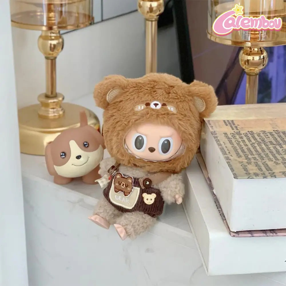 Labubu Brown Bear Clothing Set