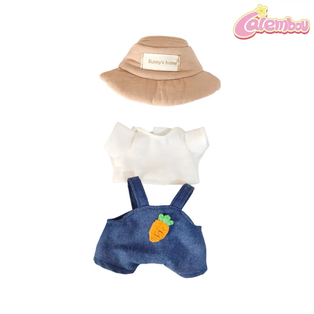 Labubu Carrot Clothing Set
