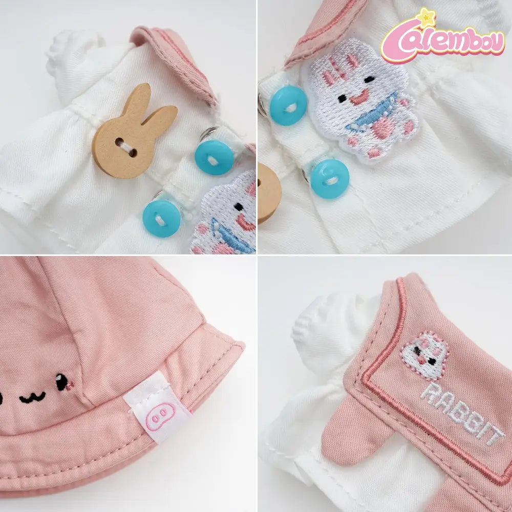 Labubu Cuddly Bunny Clothing Set