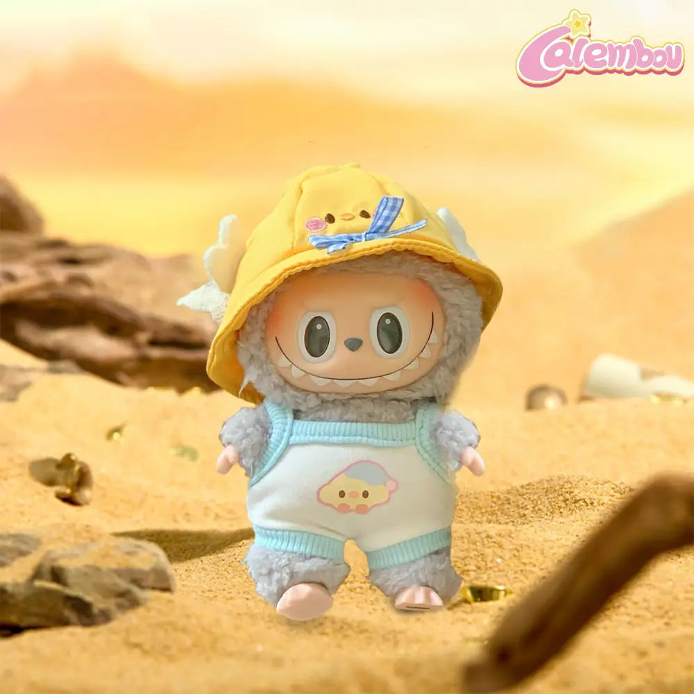 Labubu Yellow Duck Clothing Set