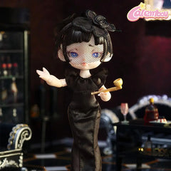 Laura Black and White Spectral BJD Doll Blind Box