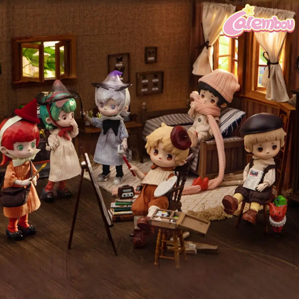 Little Painter and Little Witch Series BJD Doll Blind Box