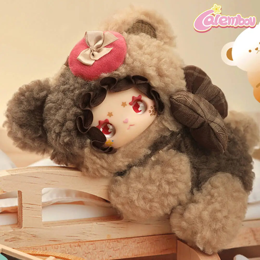 Lovely Emma Little Bear Adoption Guide Series Plush Blind Box