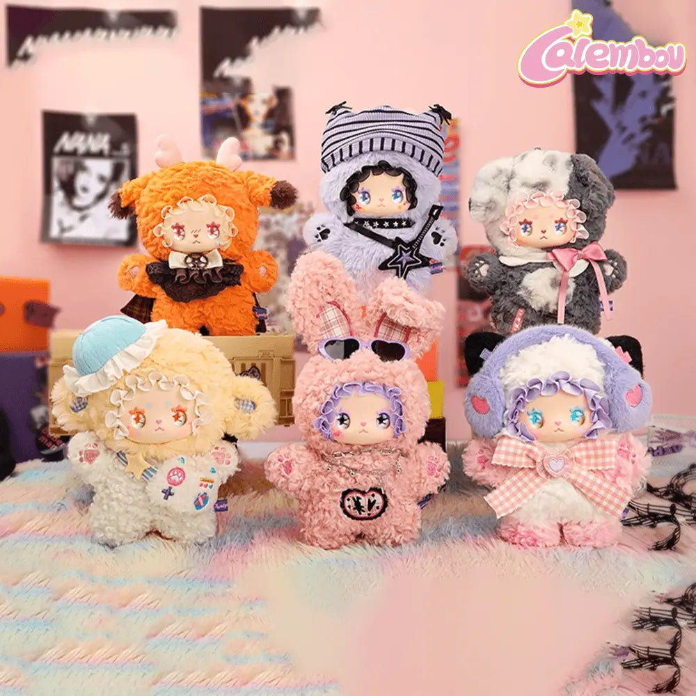 LOVELY EMMA Punk Era Series Plush Blind Box
