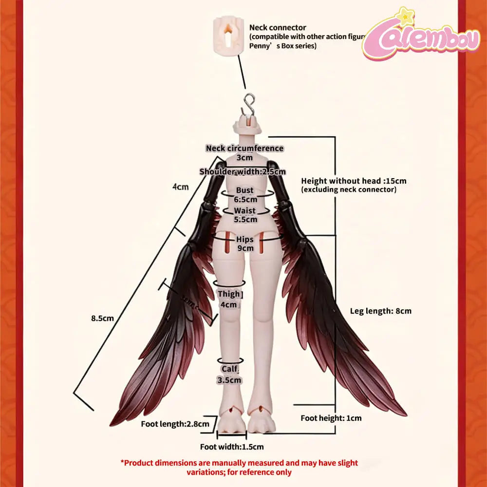 Luluya Cloud Feather Pavilion Series Limited Action Figure BJD Doll