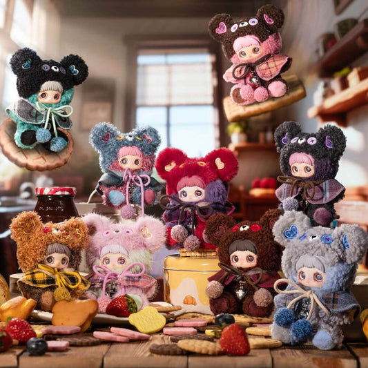 MayMei Tiny Bear Cookie Series Plush Blind Box