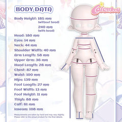 Meki Fluffy Goodnight Series 1/6 Action Figure BJD Blind Box