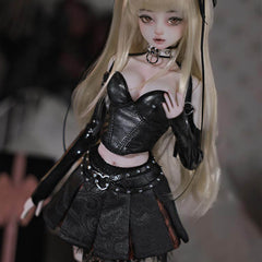 Mina Gothic Dark Rebel Girl 1/4 BJD Doll