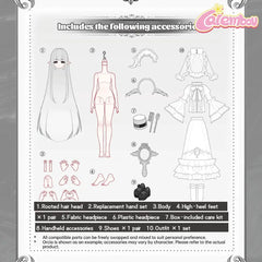 Minty Poem of Feather Mist Series Special 1/6 Action Figure BJD Blind Box