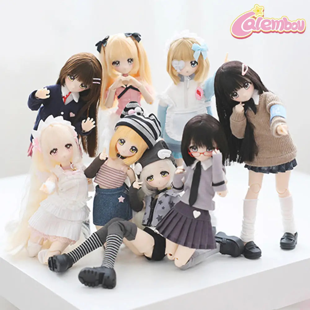 MiraLab Don't Touch My Bangs Series Special 1/6 BJD Blind Box Undrilled Version