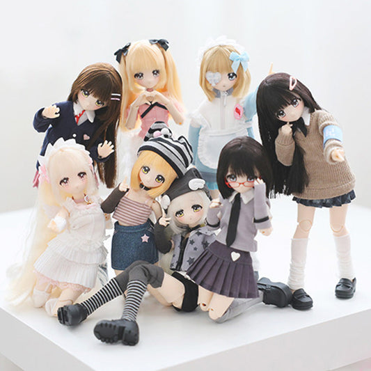 MiraLab Don't Touch My Bangs Series Special 1/6 BJD Blind Box Undrilled Version
