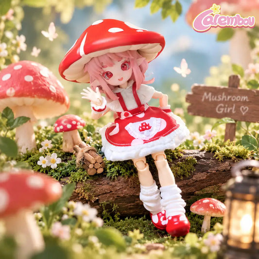 Mushroom Mycelium Naming Series 1/12 BJD Blind Box