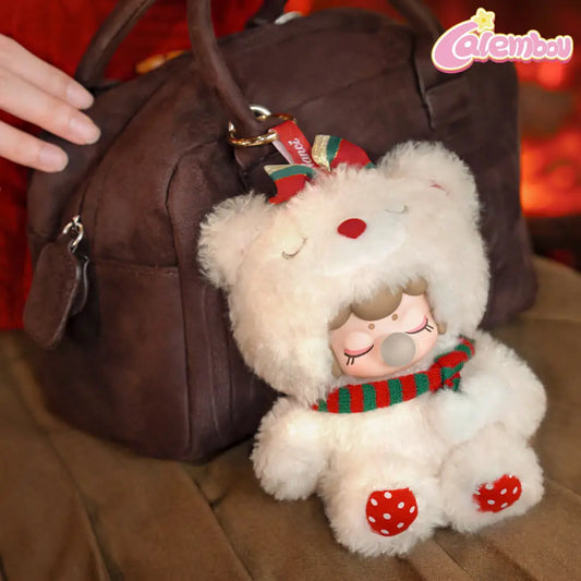 Nanci Christmas Bear Plush Pendant