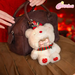 Nanci Christmas Bear Plush Pendant