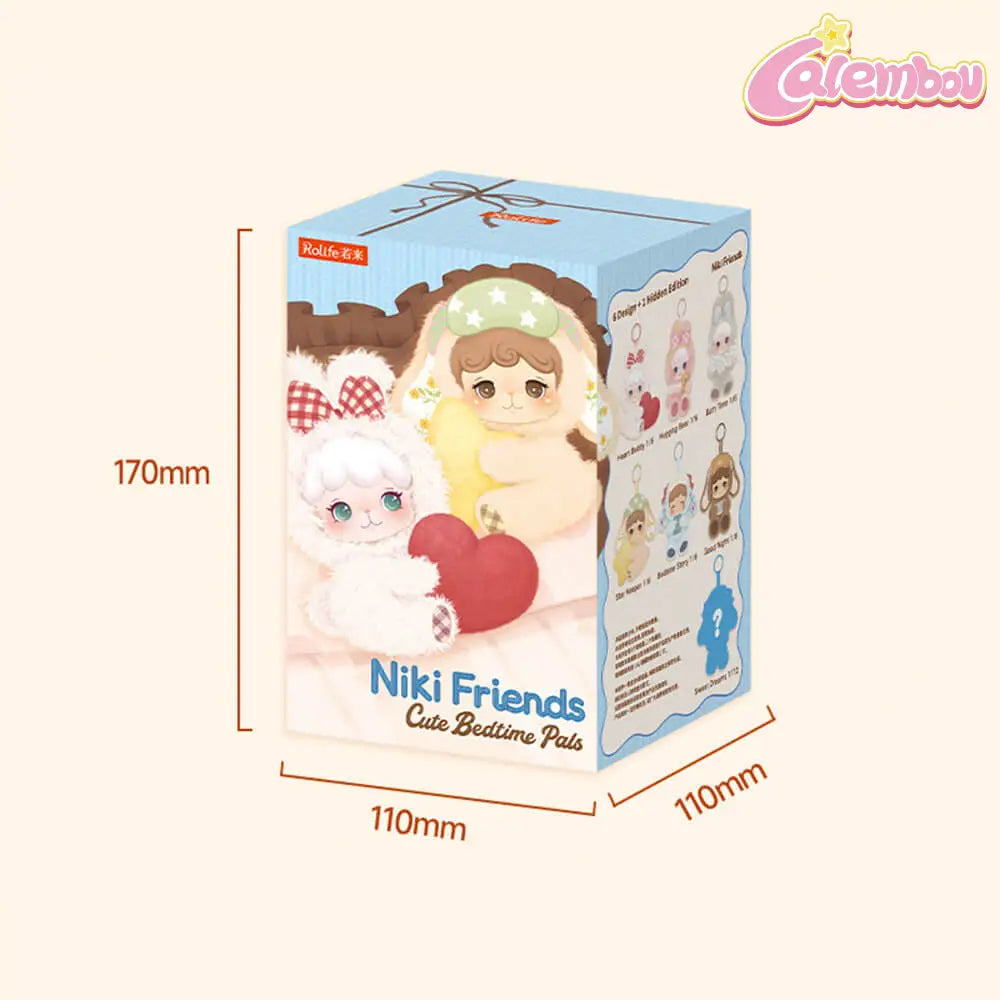 Niki Friends Cute Bedtime Pals Series Plush Blind Box