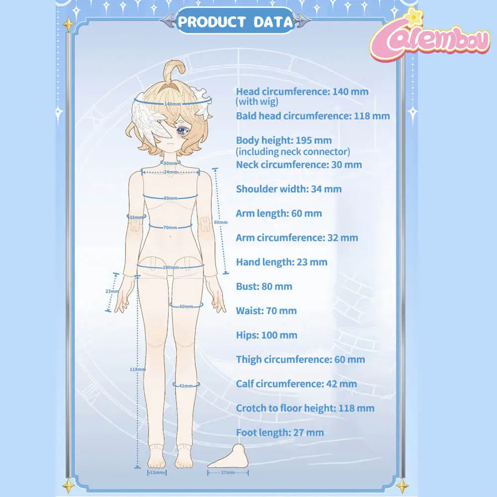 Niyru Loi Series 1/8 Action Figure BJD Blind Box