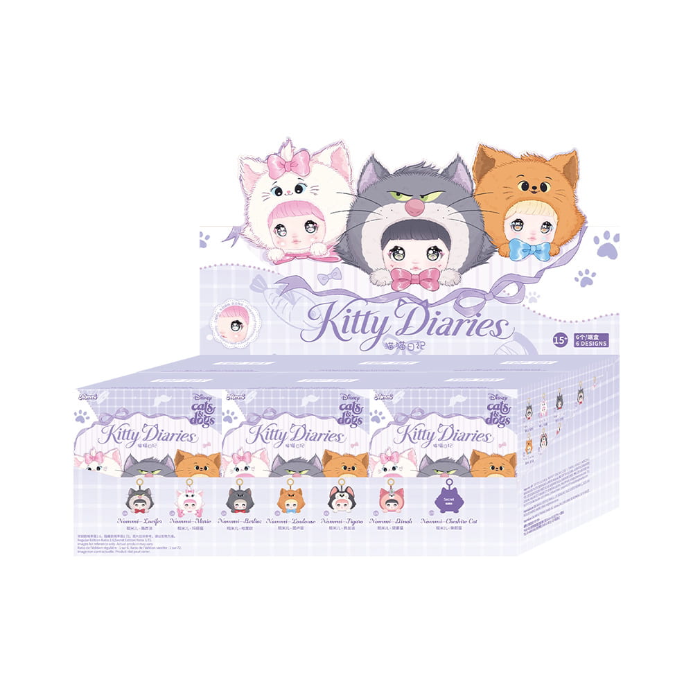 Nommi X Disney Kitty Diaries Series Plush Doll Blind Box
