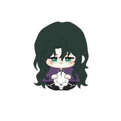 Raven Plush Keychain