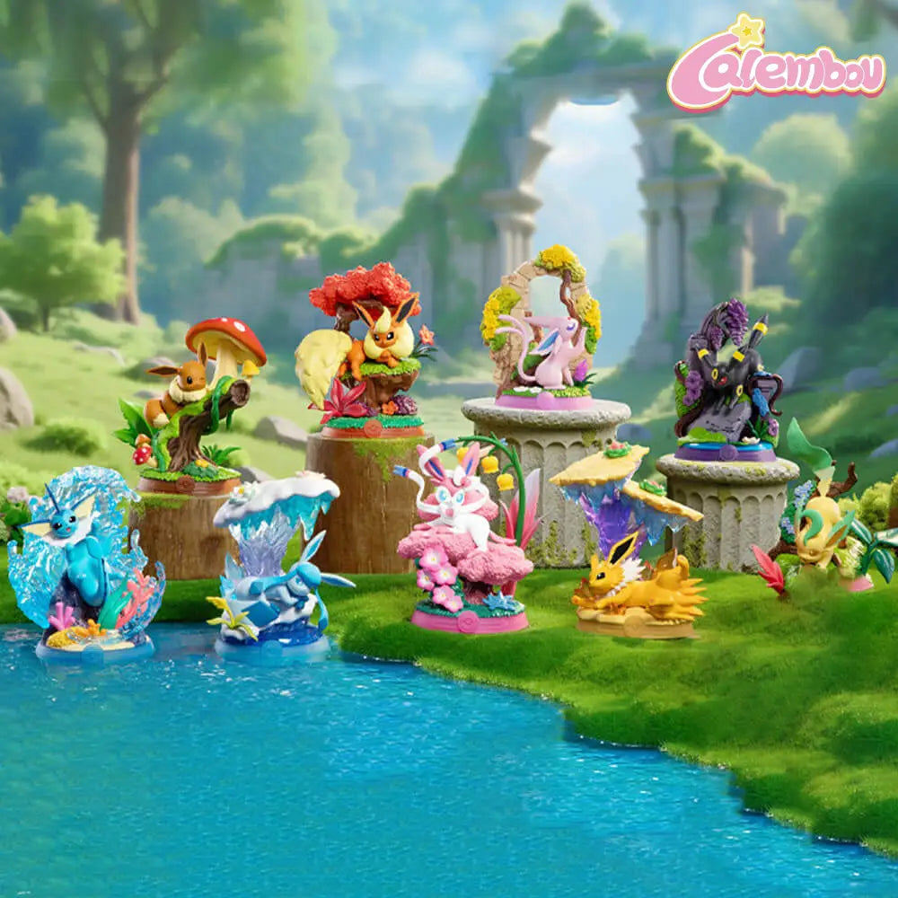 Funism Pokémon Relaxing Bar Eevee Series Figures Blind Box
