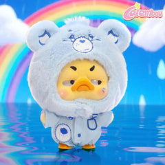 Upsetduck x Carebears Neon Sweetheart Duck Plush Keychain Blind Box