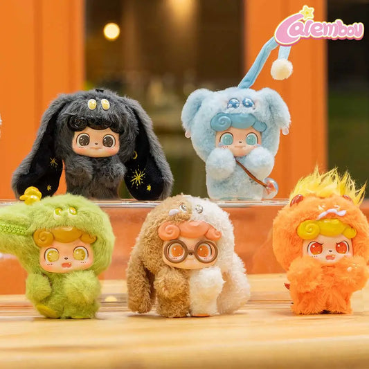 Q.Kid Emotional Hairy Monsters Series Plush Blind Box